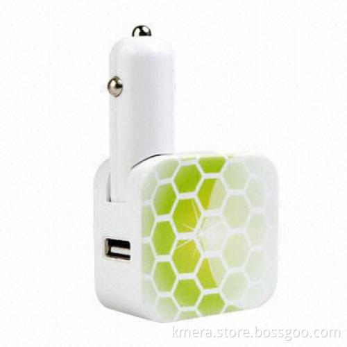 5V/1A Fashionable Home/Car Charger with USB Output